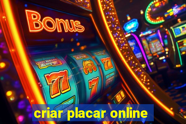 criar placar online